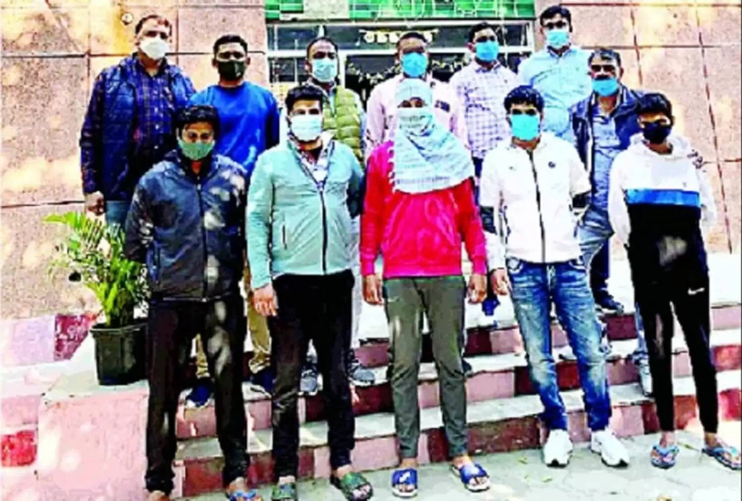 four arrested including gangster tillu tajpuria