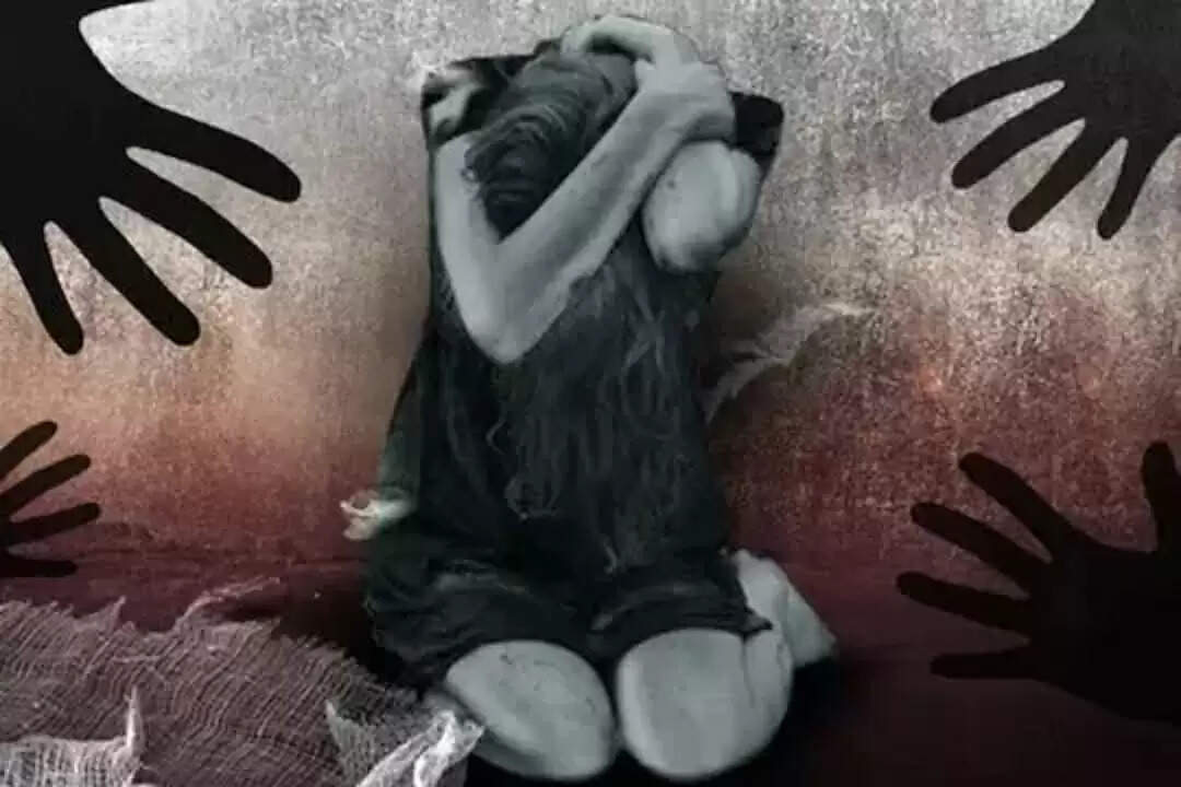 gang rape in a moving car with a woman