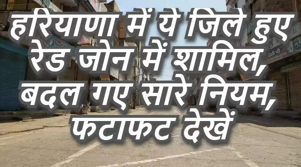 Haryana Lockdown Market Photo